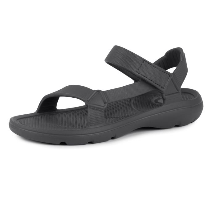 totes® SOLBOUNCE Mens Velcro Sport Sandal Mineral Extra Image 2